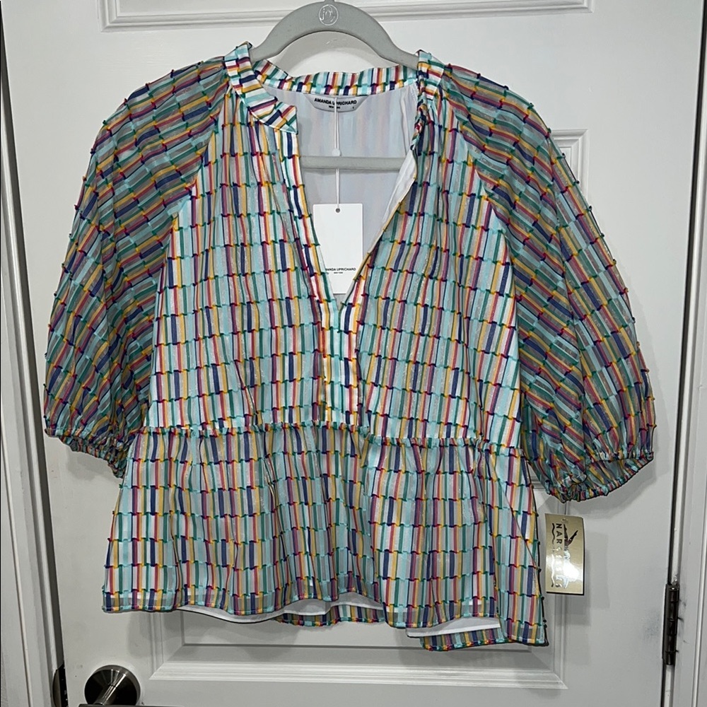 Amanda Uprichard Chance Top- Carnival